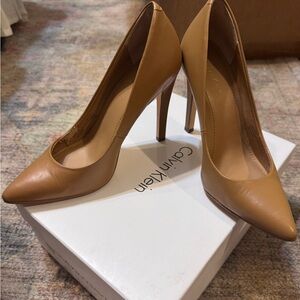 Calvin Klein Women's Camel Heels